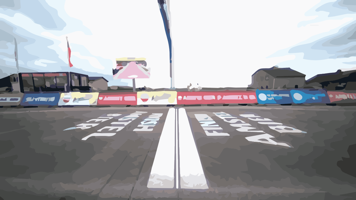 Suggested changes to the photo-finish line