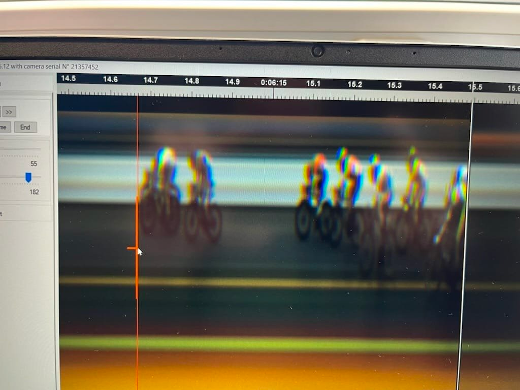 The GP Monseré photo finish